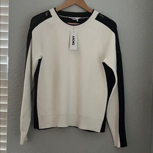 DKNY Monochrome Raglan Sweater